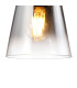 Greenport Table Lamp 16cm x 14cm Shade 1 Light E27 Sand Black/Smoke Faded Glass Shade-8