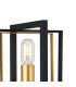 Canastota Table Lamp 1 x E27 Satin Black/Champagne Gold-6