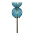 Cincinnatus 15cm Pendant 3 x G9 Antique Brass/Blue Glass-7