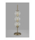 Cincinnatus Table Lamp 3 x G9 Antique Brass/Clear Glass-8