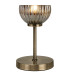 Cincinnatus Table Lamp 3 x G9 Antique Brass/Smoke Glass-7