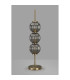 Cincinnatus Table Lamp 3 x G9 Antique Brass/Smoke Glass-8
