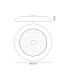 Philmont 55cm Ceiling 1 x 36W LED RGB Tuneable White 3000K-6000K 1800lm-2
