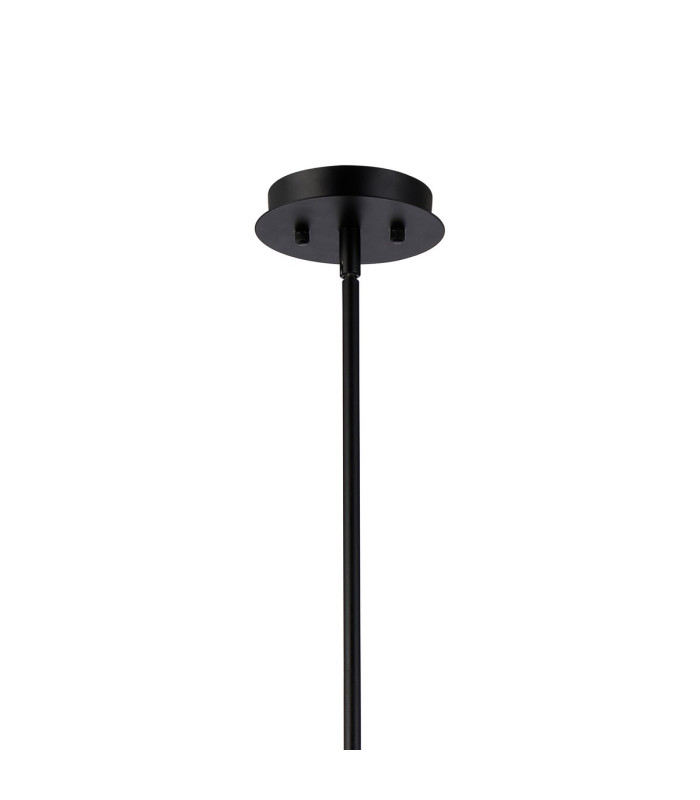 Saranac Multi Height Pendant/Semi Flush 4 Light E27 Matt Black-6