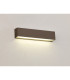 Woodstock Wall Lamp 1 x 9W LED 3000K 550lm IP65 Dark Brown/Frosted -3