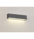 Woodstock Wall Lamp 1 x 9W LED 3000K 550lm IP65 Dark Grey/Frosted -3