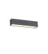 Woodstock Wall Lamp 1 x 9W LED 3000K 550lm IP65 Dark Grey/Frosted -5