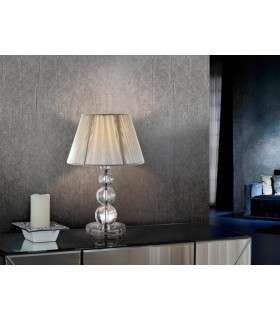 Table Lamp Chrome, E27 - 1