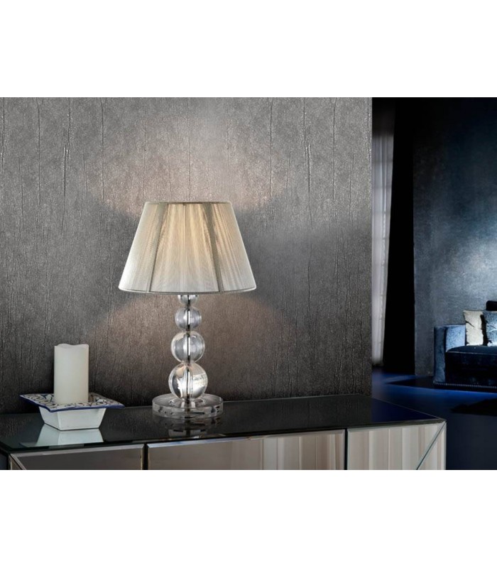 Table Lamp Chrome, E27 - 1