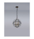 Whitehall 40cm Adjustable Rings Pendant 3 x E14 Gold/Black-12
