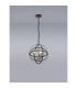 Whitehall 40cm Adjustable Rings Pendant 3 x E14 Satin Nickel/Anthracite-3