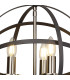 Whitehall 40cm Adjustable Rings Pendant 3 x E14 Satin Nickel/Anthracite-7