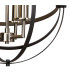 Whitehall 40cm Adjustable Rings Pendant 3 x E14 Satin Nickel/Anthracite-8
