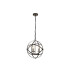 Whitehall 40cm Adjustable Rings Pendant 3 x E14 Satin Nickel/Anthracite-11