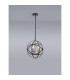 Whitehall 40cm Adjustable Rings Pendant 3 x E14 Satin Nickel/Anthracite-14