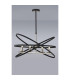 Whitehall Adjustable Rings Pendant 4 x E14 Satin Nickel/Anthracite-3