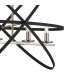 Whitehall Adjustable Rings Pendant 4 x E14 Satin Nickel/Anthracite-6