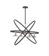 Whitehall Adjustable Rings Pendant 4 x E14 Satin Nickel/Anthracite-9