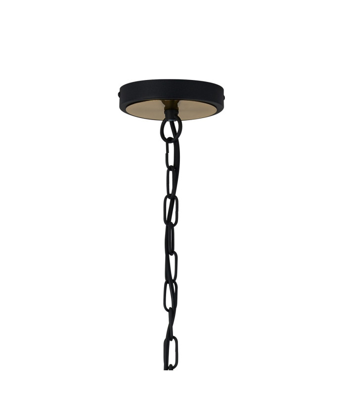 Whitehall 71cm Adjustable Rings Pendant 6+3 x E14 Gold/Black-7