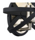 Whitehall Adjustable Rings Wall Light 1 x E14 Satin Nickel/Anthracite-6