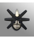 Whitehall Adjustable Rings Wall Light 1 x E14 Satin Nickel/Anthracite-11