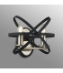 Whitehall Adjustable Rings Wall Light 2 x E14 Satin Nickel/Anthracite-3