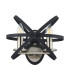 Whitehall Adjustable Rings Wall Light 2 x E14 Satin Nickel/Anthracite-9