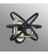 Whitehall Adjustable Rings Wall Light 2 x E14 Satin Nickel/Anthracite-10