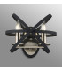 Whitehall Adjustable Rings Wall Light 2 x E14 Satin Nickel/Anthracite-11