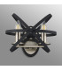 Whitehall Adjustable Rings Wall Light 2 x E14 Satin Nickel/Anthracite-12