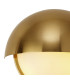 Plains Wall Light 2 x E14 IP54 (Indoor Use Only) Brass/Opal Glass-6