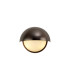 Plains Wall Light 2 x E14 IP54 (Indoor Use Only) Bronze/Opal Glass-1