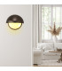 Plains Wall Light 2 x E14 IP54 (Indoor Use Only) Bronze/Opal Glass-4