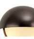 Plains Wall Light 2 x E14 IP54 (Indoor Use Only) Bronze/Opal Glass-7
