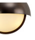 Plains Wall Light 2 x E14 IP54 (Indoor Use Only) Bronze/Opal Glass-8
