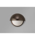Plains Wall Light 2 x E14 IP54 (Indoor Use Only) Bronze/Opal Glass-11
