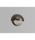 Plains Wall Light 2 x E14 IP54 (Indoor Use Only) Bronze/Opal Glass-13