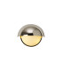 Plains Wall Light 2 x E14 IP54 (Indoor Use Only) Polished Nickel/Opal Glass-1
