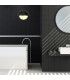 Plains Wall Light 2 x E14 IP54 Satin Black/Opal Glass-4