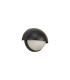 Plains Wall Light 2 x E14 IP54 Satin Black/Opal Glass-10