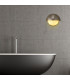 Plains Wall Light 2 x E14 IP54 (Indoor Use Only) Satin Nickel/Opal Glass-4