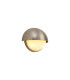 Plains Wall Light 2 x E14 IP54 (Indoor Use Only) Satin Nickel/Opal Glass-6
