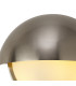 Plains Wall Light 2 x E14 IP54 (Indoor Use Only) Satin Nickel/Opal Glass-7