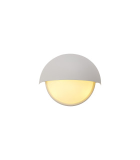 Plains Wall Light 2 x E14 IP54 White/Opal Glass-1