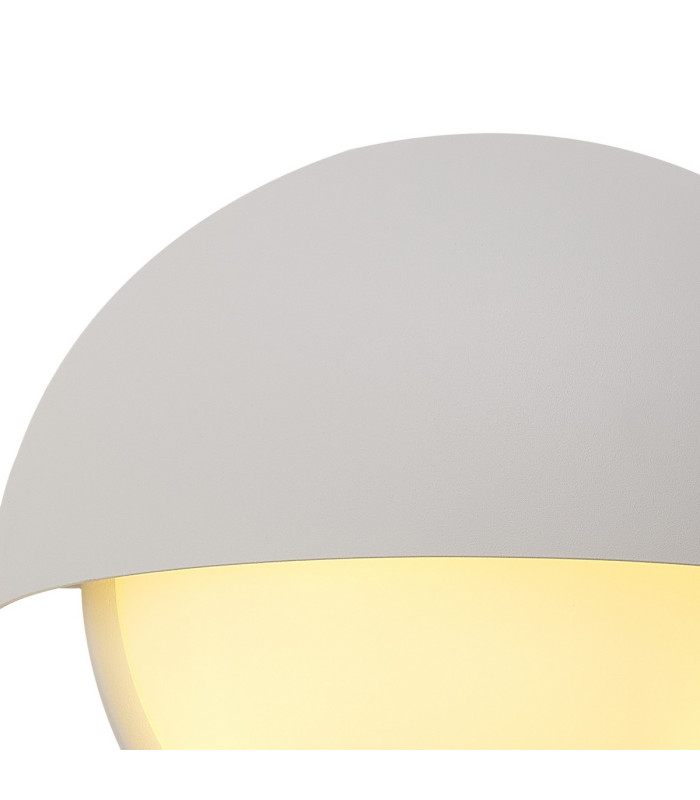 Plains Wall Light 2 x E14 IP54 White/Opal Glass-7