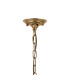 Bush 52cm Pendant WITHOUT SHADE 4 Light E14 French Gold/Clear Crystal-7