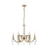 Bush 60cm Pendant WITHOUT SHADE 6 Light E14 French Gold/Clear Crystal-4