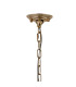 Bush 63cm Pendant 6 Light E14 French Gold/Clear Crystal Shade (A)-8