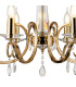 Bush 72cm Pendant WITHOUT SHADE 8 Light E14 French Gold/Clear Crystal-6