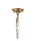 Bush 72cm Pendant WITHOUT SHADE 8 Light E14 French Gold/Clear Crystal-7